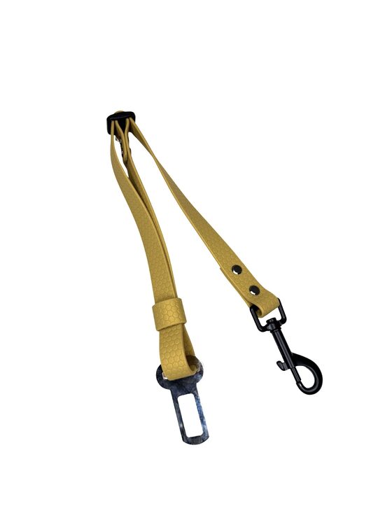 HEXA GOLDEN MUSTARD CAR SEAT BELT